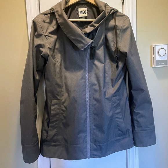 Grey MEC raincoat, size S - Picture 1 of 5